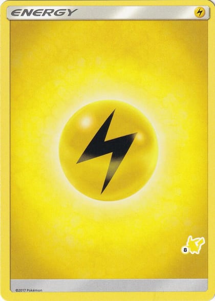 Lightning Energy (#8 Pikachu Stamped), Battle Academy P219137