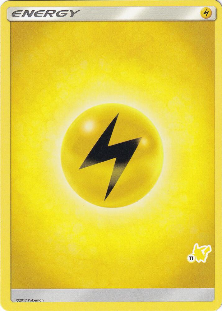 Lightning Energy (#11 Pikachu Stamped), Battle Academy P219141