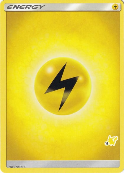 Lightning Energy (#12 Pikachu Stamped), Battle Academy P219142