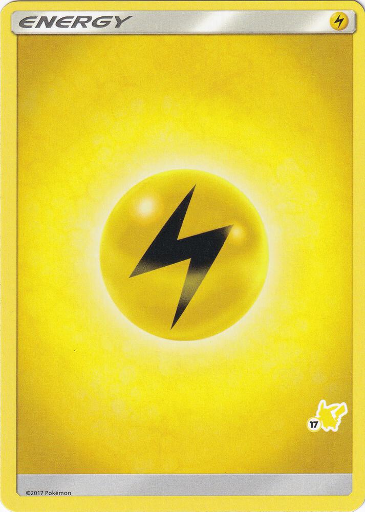 Lightning Energy (#17 Pikachu Stamped), Battle Academy P219144