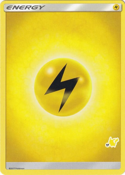 Lightning Energy (#17 Pikachu Stamped), Battle Academy P219144