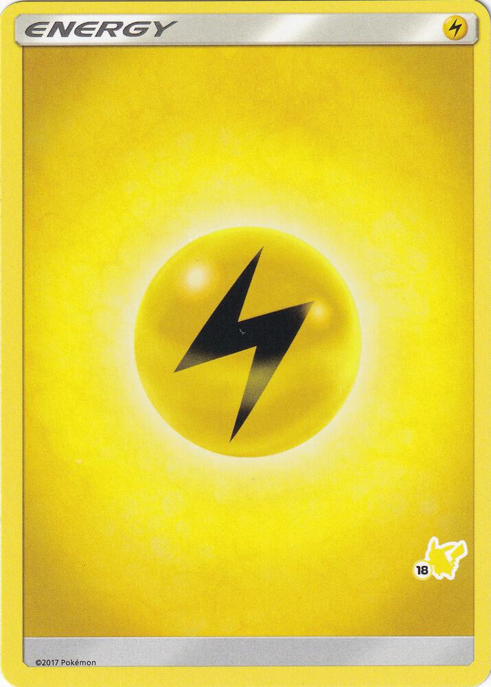 Lightning Energy (#18 Pikachu Stamped), Battle Academy P219145