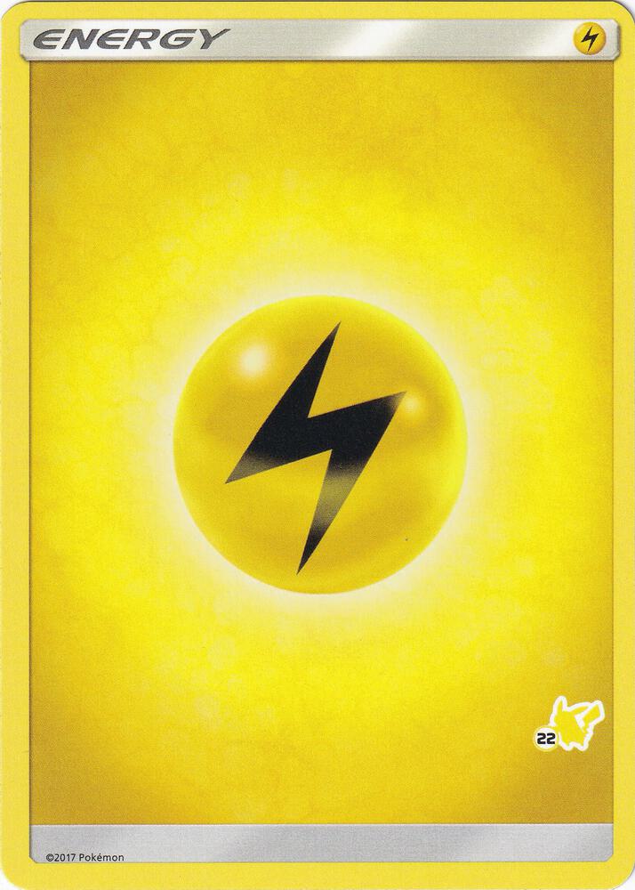 Lightning Energy (#22 Pikachu Stamped), Battle Academy P219147