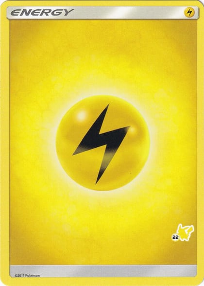 Lightning Energy (#22 Pikachu Stamped), Battle Academy P219147