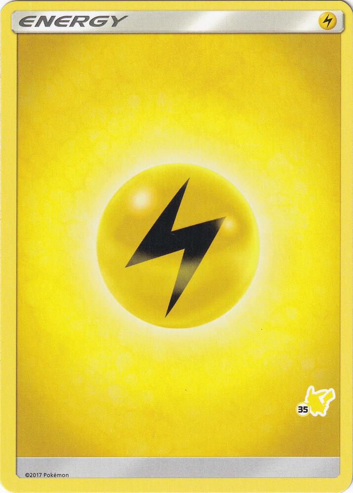 Lightning Energy (#35 Pikachu Stamped), Battle Academy P219150