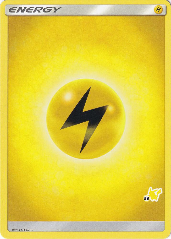 Lightning Energy (#39 Pikachu Stamped), Battle Academy P219151