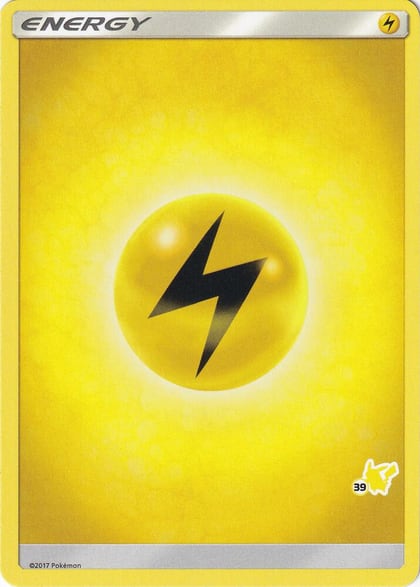 Lightning Energy (#39 Pikachu Stamped), Battle Academy P219151