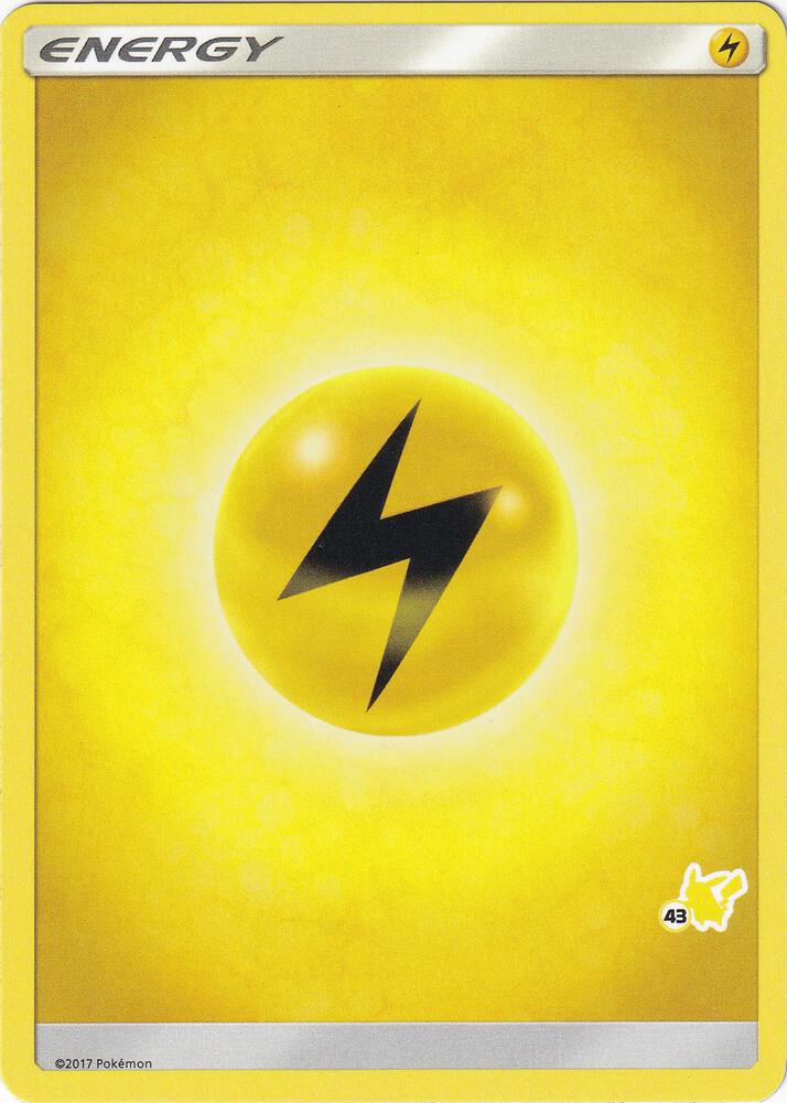 Lightning Energy (#43 Pikachu Stamped), Battle Academy P219152