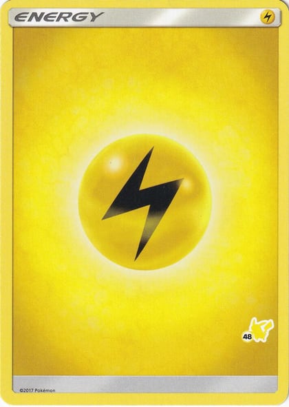Lightning Energy (#48 Pikachu Stamped), Battle Academy P219153