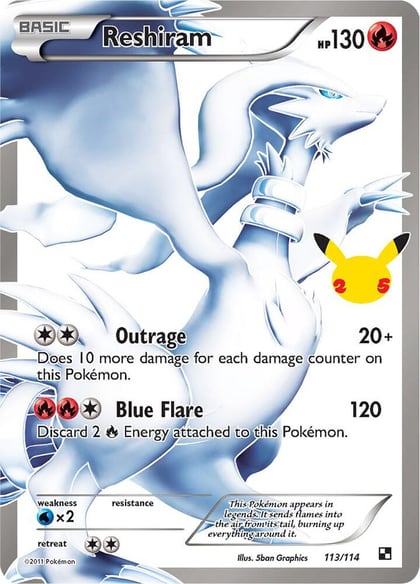 Reshiram, Celebrations: Classic Collection 113/114