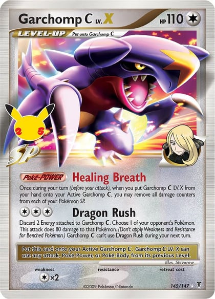 Garchomp C LV.X, Celebrations: Classic Collection 145/147