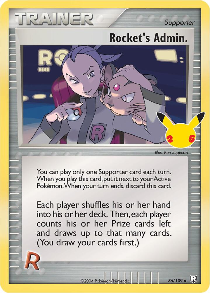 Rocket's Admin., Celebrations: Classic Collection 86/109