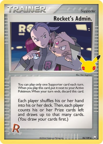 Rocket's Admin., Celebrations: Classic Collection 86/109