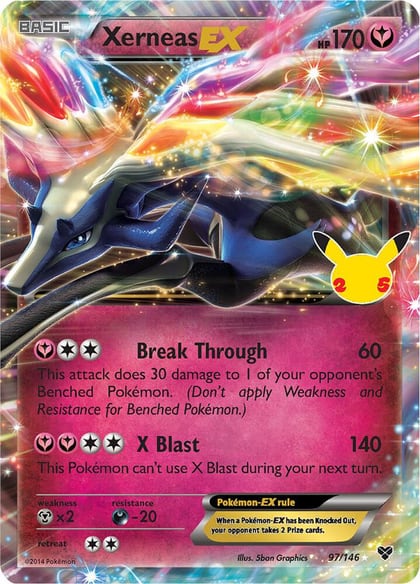Xerneas EX, Celebrations: Classic Collection 97/146