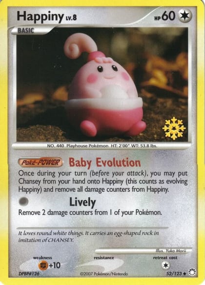 Happiny - 52/123, Countdown Calendar Promos 052/123