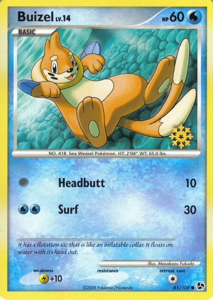 Buizel - 61/106, Countdown Calendar Promos 061/106