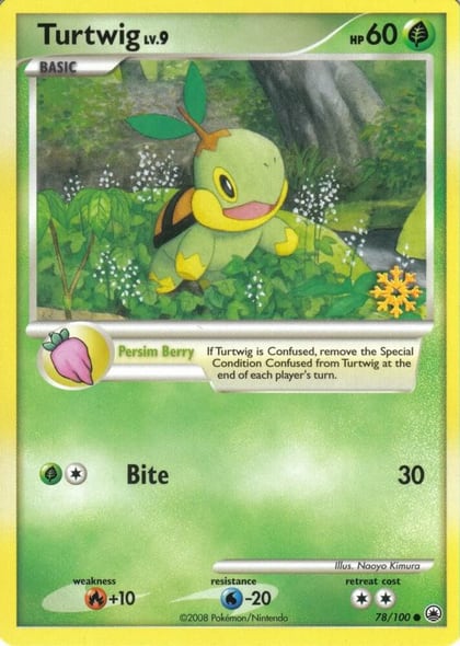 Turtwig - 78/100, Countdown Calendar Promos 078/100