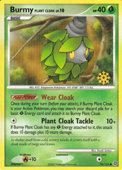 Burmy (Plant Cloak) - 78/132, Countdown Calendar Promos 078/132