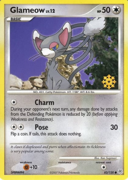 Glameow 83/130, Countdown Calendar Promos 083/130
