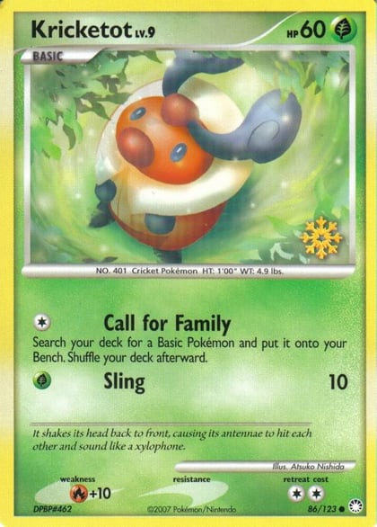 Kricketot - 86/123, Countdown Calendar Promos 086/123