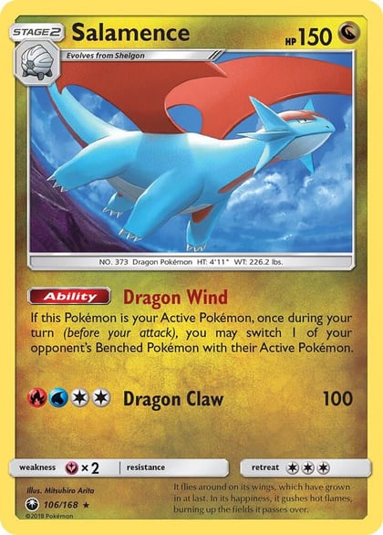 Salamence, SM - Celestial Storm 106/168