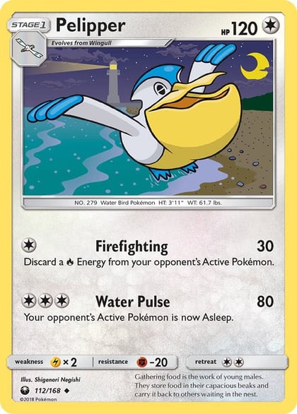 Pelipper, SM - Celestial Storm 112/168