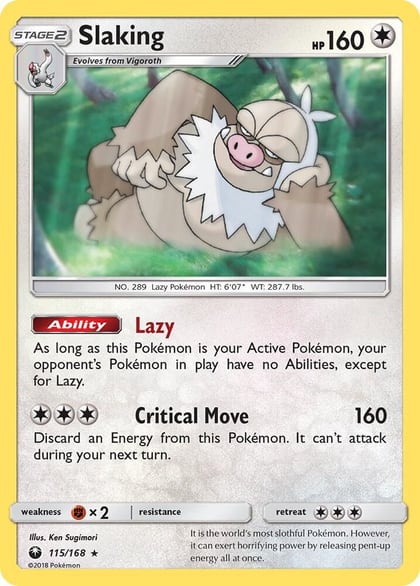 Slaking, SM - Celestial Storm 115/168