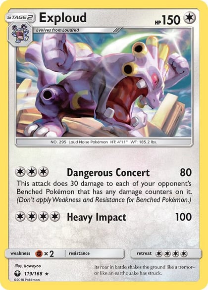 Exploud, SM - Celestial Storm 119/168