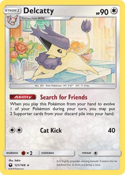 Delcatty, SM - Celestial Storm 121/168