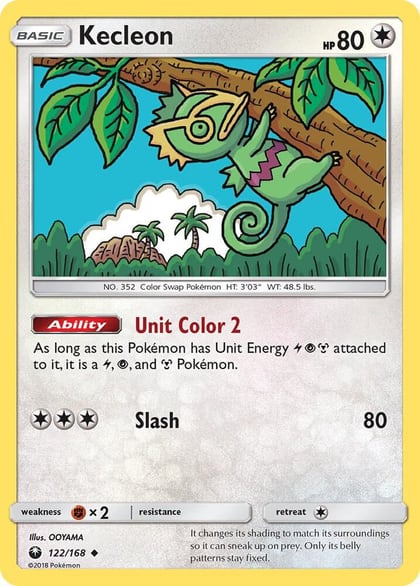 Kecleon, SM - Celestial Storm 122/168