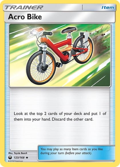 Acro Bike, SM - Celestial Storm 123/168