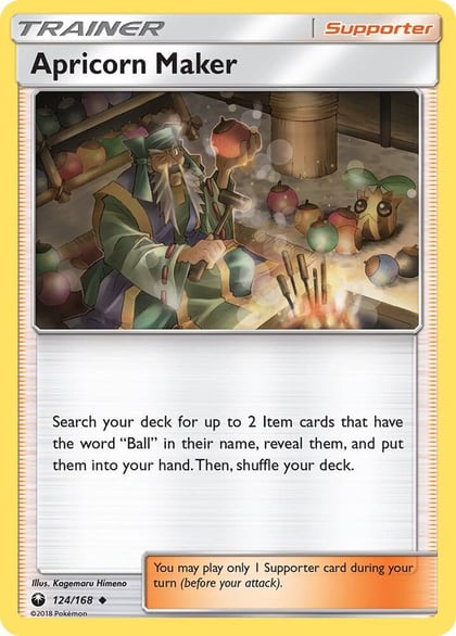 Apricorn Maker, SM - Celestial Storm 124/168