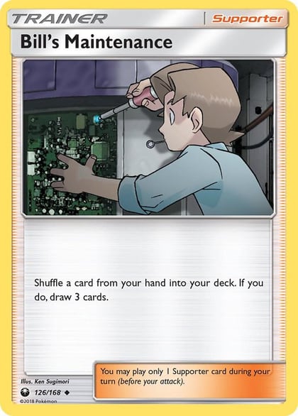 Bill's Maintenance, SM - Celestial Storm 126/168