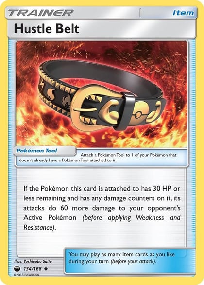 Hustle Belt, SM - Celestial Storm 134/168