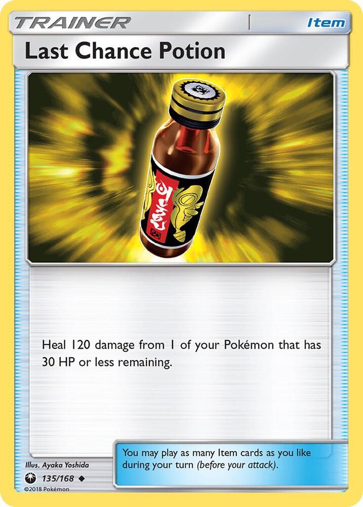 Last Chance Potion, SM - Celestial Storm 135/168