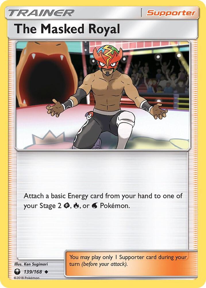 The Masked Royal, SM - Celestial Storm 139/168