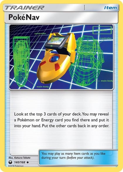 PokeNav, SM - Celestial Storm 140/168