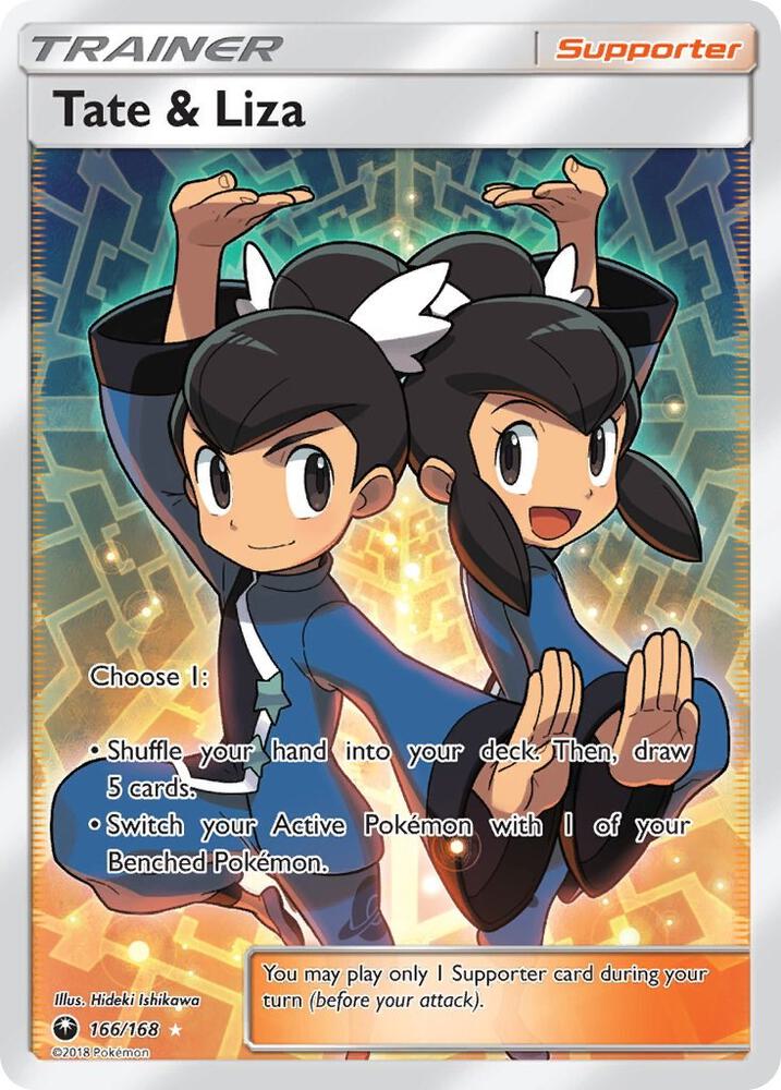 Tate & Liza (Full Art), SM - Celestial Storm 166/168