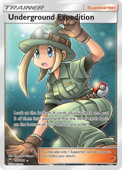 Underground Expedition (Full Art), SM - Celestial Storm 168/168