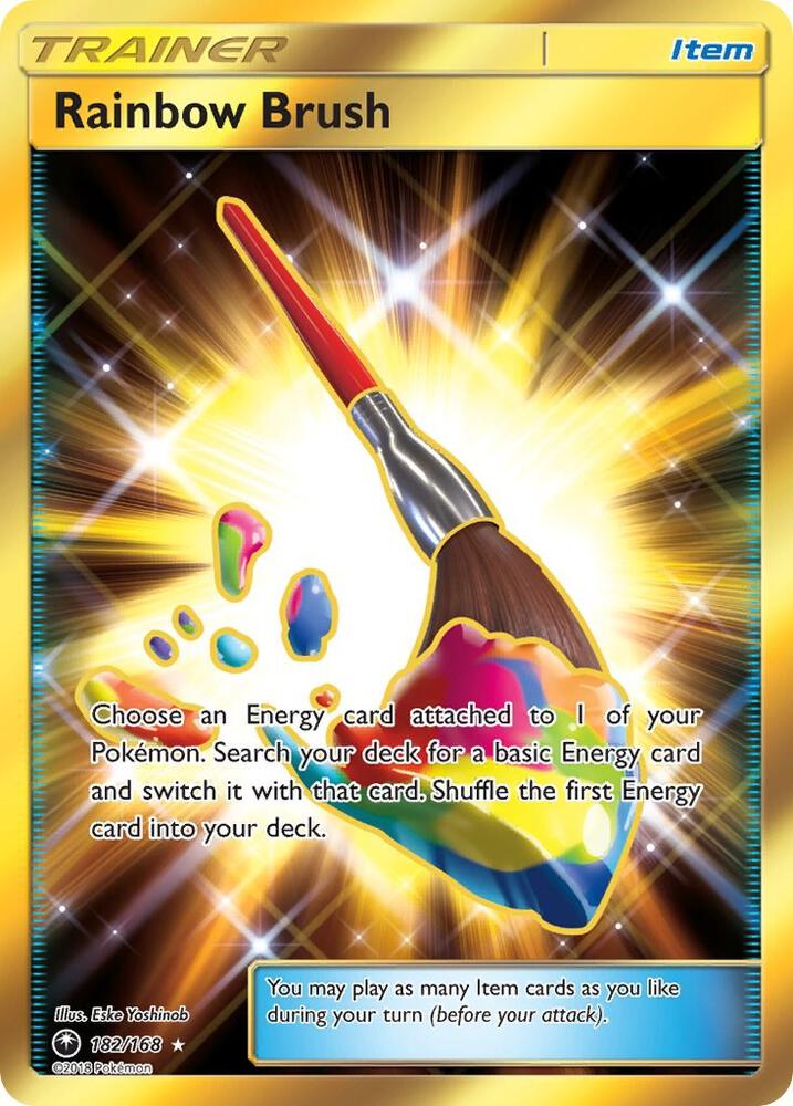 Rainbow Brush (Secret), SM - Celestial Storm 182/168