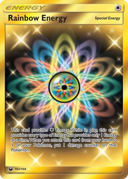 Rainbow Energy (Secret), SM - Celestial Storm 183/168