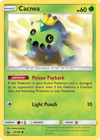 Cacnea, SM - Celestial Storm 19/168