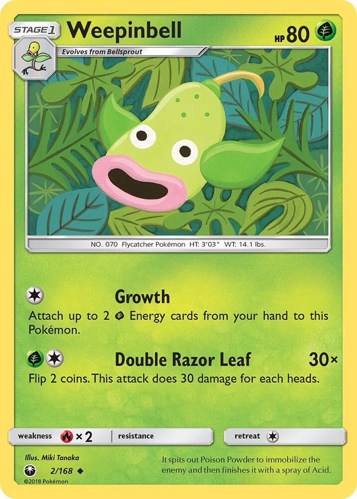 Weepinbell, SM - Celestial Storm 2/168
