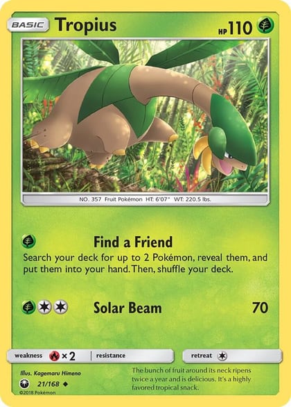 Tropius, SM - Celestial Storm 21/168
