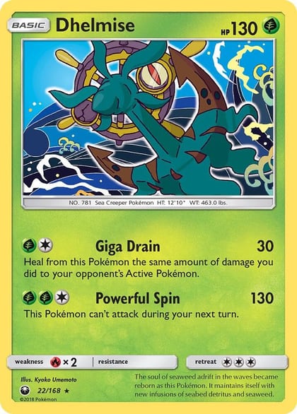 Dhelmise, SM - Celestial Storm 22/168