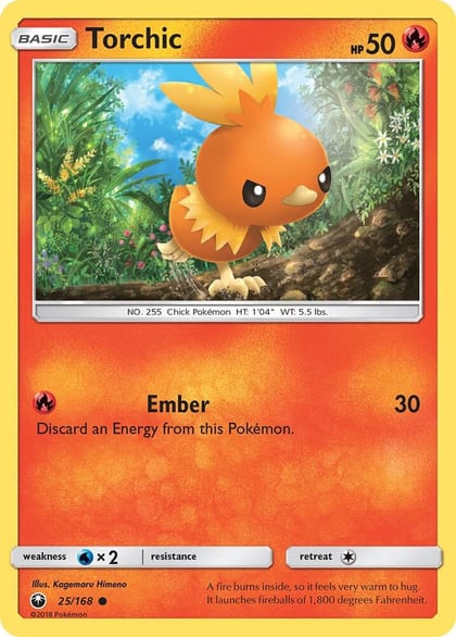 Torchic (25), SM - Celestial Storm 25/168
