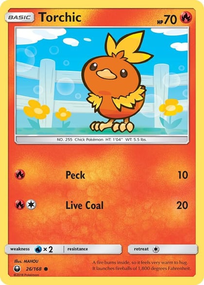 Torchic (26), SM - Celestial Storm 26/168
