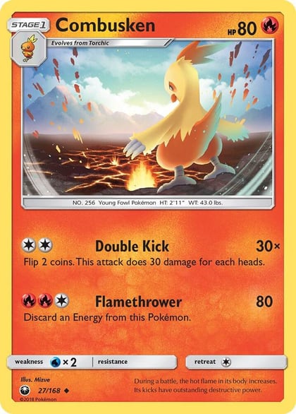 Combusken, SM - Celestial Storm 27/168