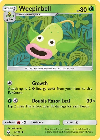 Weepinbell, SM - Celestial Storm 2/168