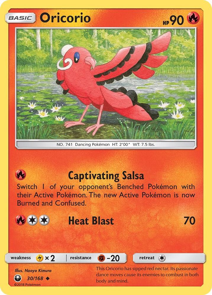 Oricorio (30), SM - Celestial Storm 30/168